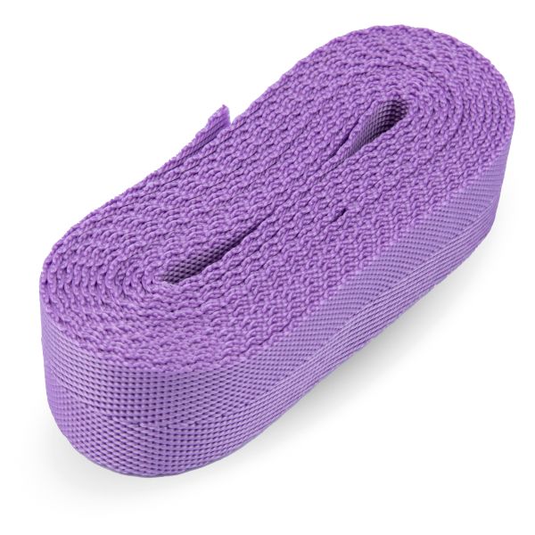 Стропа (ременная лента) 25 мм / 5х2.5 метра, фасовка, сиреневый, 3816 (3074)