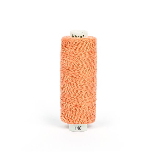 Нитки швейные бытовые Ideal 40/2, 366 м / 10 кат., 148 персиковый