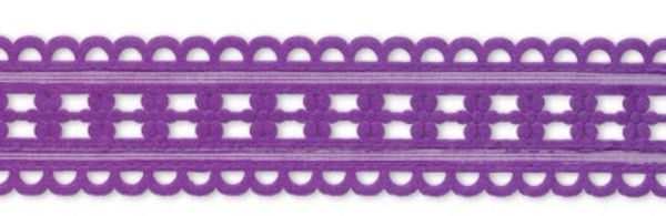 Лента декоративная 23.0 мм / 5 шт по 3 метра, 046 лиловый, WD-39 Gamma