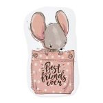 Термотрансфер, 1 шт, М-032 мышка 14х7.5 см, Gamma M №01