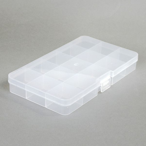 Контейнер для мелочей 17.7х10.2х2.3 см цв. в ассортименте