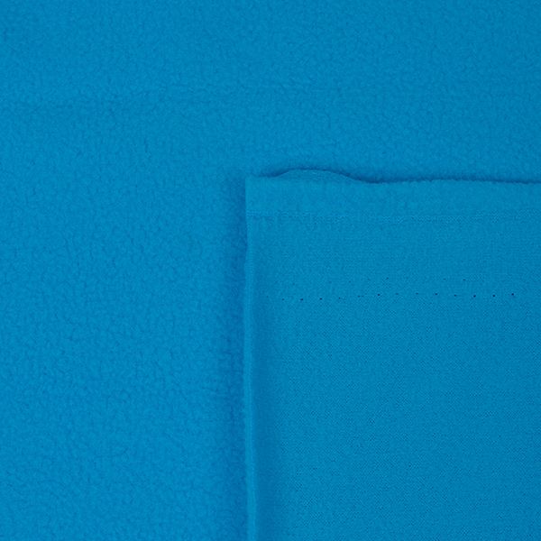 Флис 2-сторонний 190 г/м², 150 см / 2 метра, TBY-0059-274.2, цв.F274 ярк.голубой