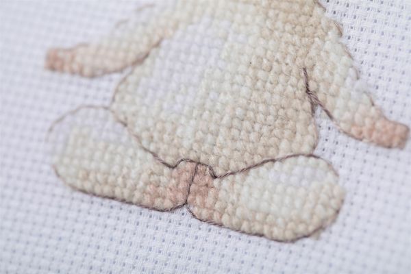 Набор для вышивания нитками Klart, Медитация, 13х9 см