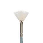 Кисть синтетика №04 веерная, 10 шт, длинная ручка, Vista-Artista 40135-04