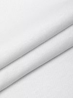 Футер 2-нитка петля поликоттон стрейч 220 г/м², 160 см / 3 метра, ФУТ2Х.TBY.ХЛ-ПЭ.БЕЛ.3, цв.белый