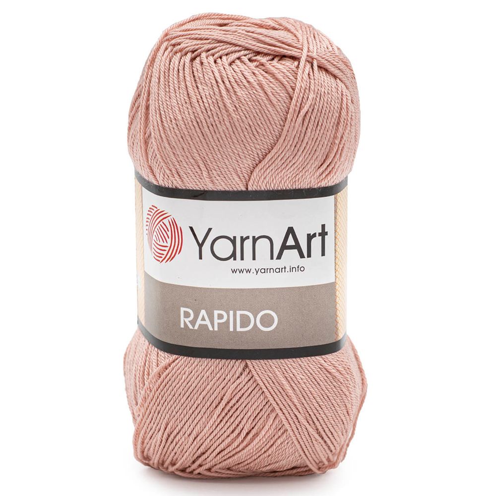 Пряжа YarnArt (ЯрнАрт) Rapido / уп.5 мот. по 100 г, 350м, 678 розовая дымка /TOS/