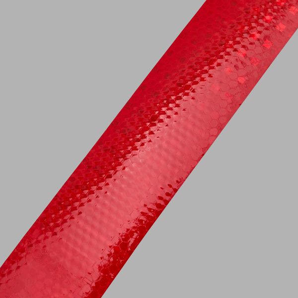 Лента светоотражающая самоклеящаяся 50.0 мм / 3 метра, красный, 6830-0034
