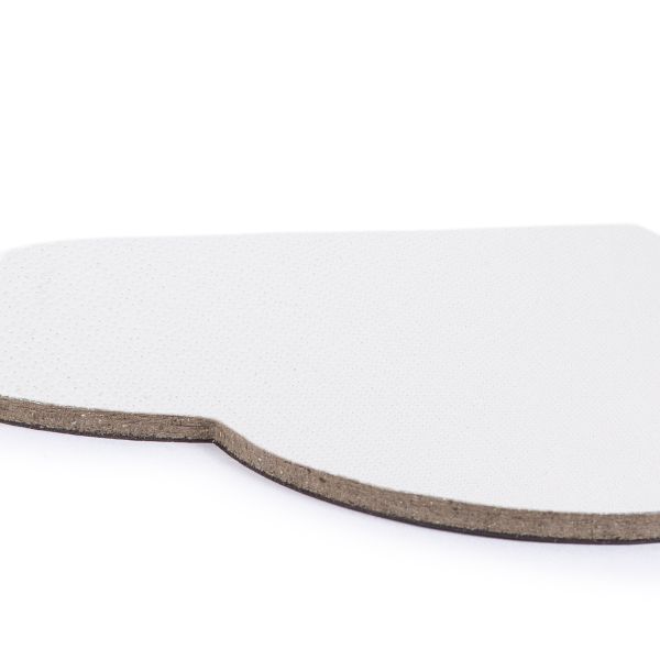 Холст грунтованный на картоне (набор на магните) 10х10 см, 280 г/м², 4 шт, сердце/heart мелкозернистый, Vista-Artista CMV-02