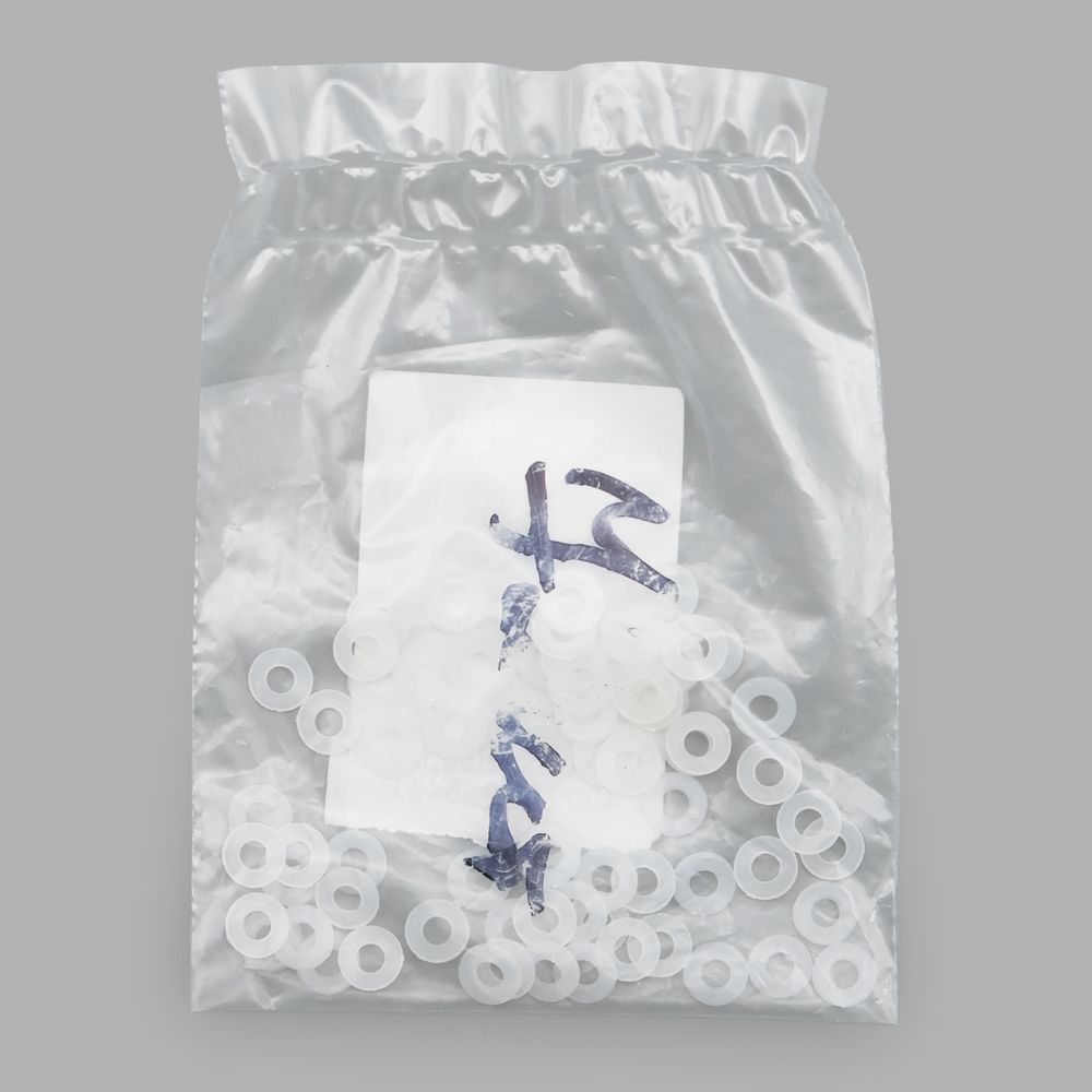 Кольцо уплотнительное пластик под кнопку ⌀3 мм (внешн. 10 мм), ВТ-2, ≈100 шт, New Star