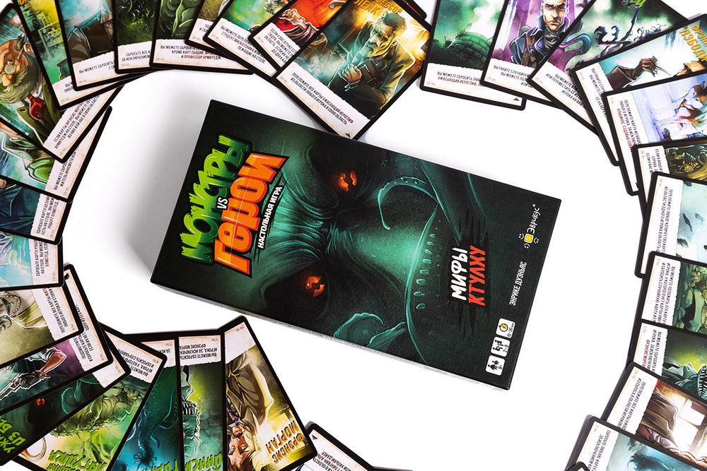 Игра настольная Монстры vs Герои. Мифы Ктулху, Эврикус BG-11066