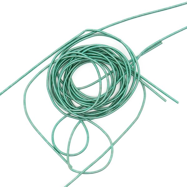 Канитель гладкая матовая Зеленый 1 мм 5 грамм ± 0,1 гр, КМ006НН1