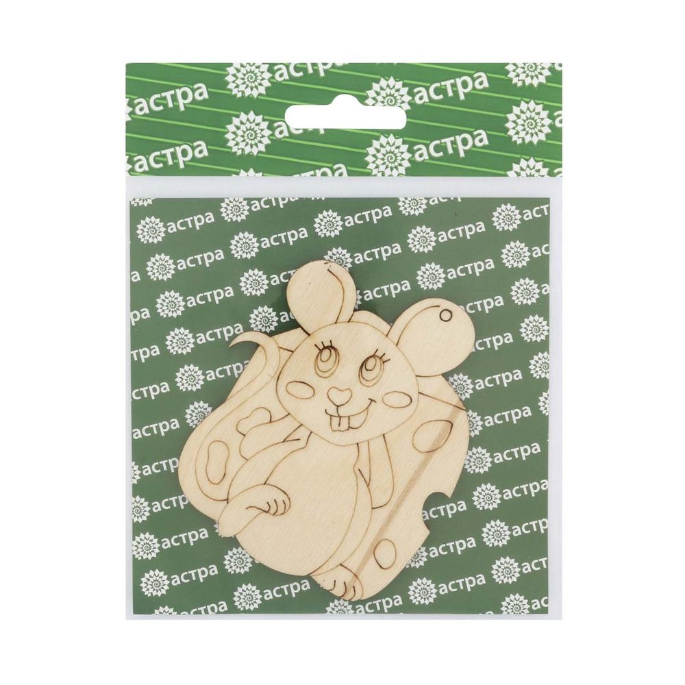 Заготовка для декорирования Попался 7,0х8,5х0,3см, Астра