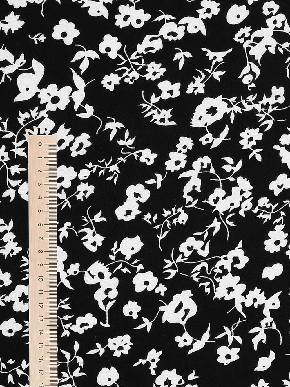 Штапель 90 г/м², 145 см / 2 метра, TBY Vi-E1143-2 цв.E1143-2