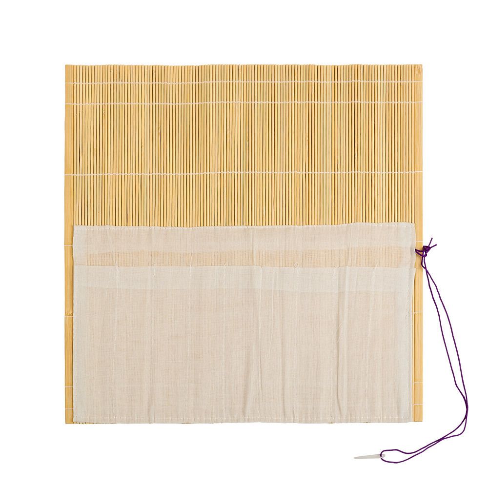 Пенал-коврик для кистей 33 см, 4 шт, бамбук, Vista-Artista