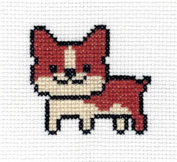 Набор для вышивания нитками Нитекс, Бим 8х8 см