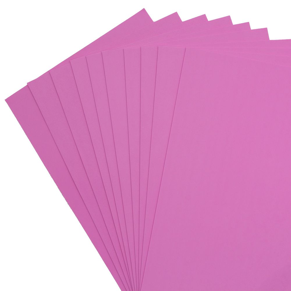 Фоамиран EVA-1010, 10 шт, 20х30 см, 1 мм., Astra&Craft (BK011 розовый)