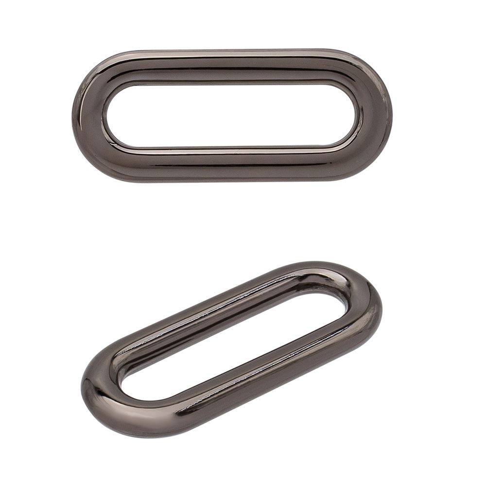 Рамка металл литая 25.0 мм черный никель (олово), MB2341, 6 шт