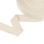 Тесьма (лента) киперная (100 х/б) 35 мм / 50 метров, суровый/ecru, Gamma TCT-35