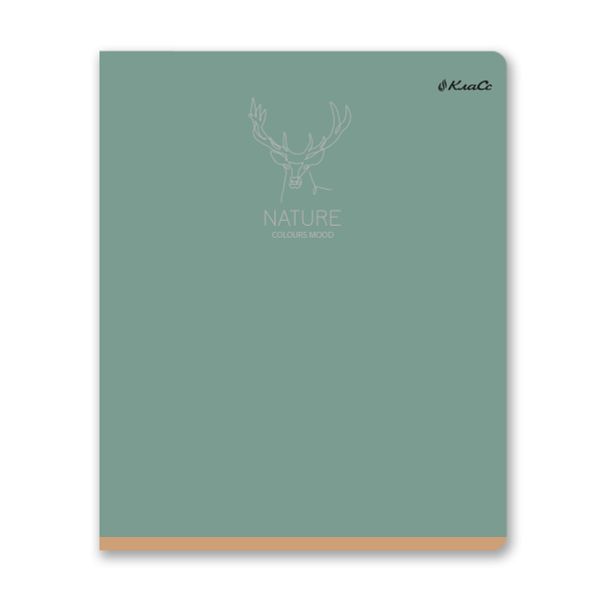 Тетрадь ученическая общая, пантон, A5+ 96 л. на скобе 60 г/м², белизна 100%, 5 шт, клетка в термоусадочной пленке, 000786 Заповедный мотив, Светоч 96ТЕТк-005