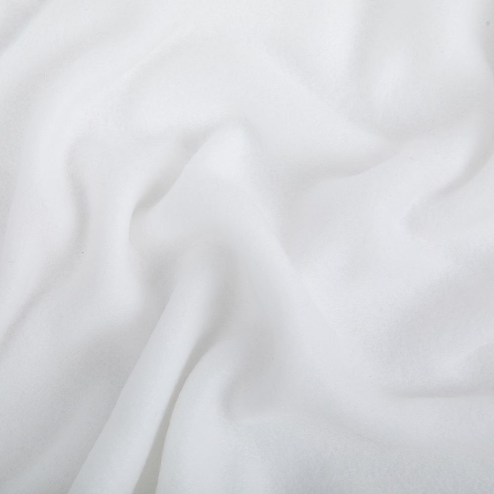 Флис 2-сторонний 160 см / 10 метров, белый/white, Gamma FG-005