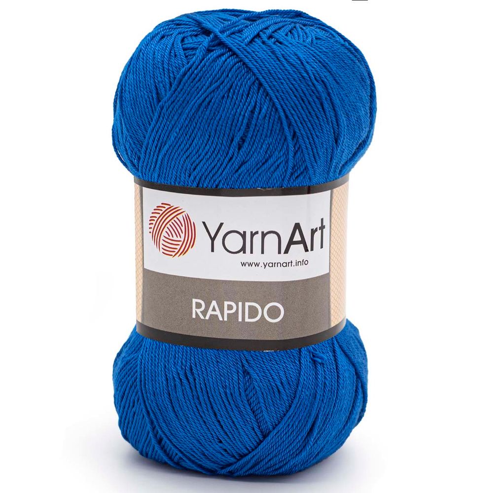 Пряжа YarnArt (ЯрнАрт) Rapido / уп.5 мот. по 100 г, 350м, 681 синий