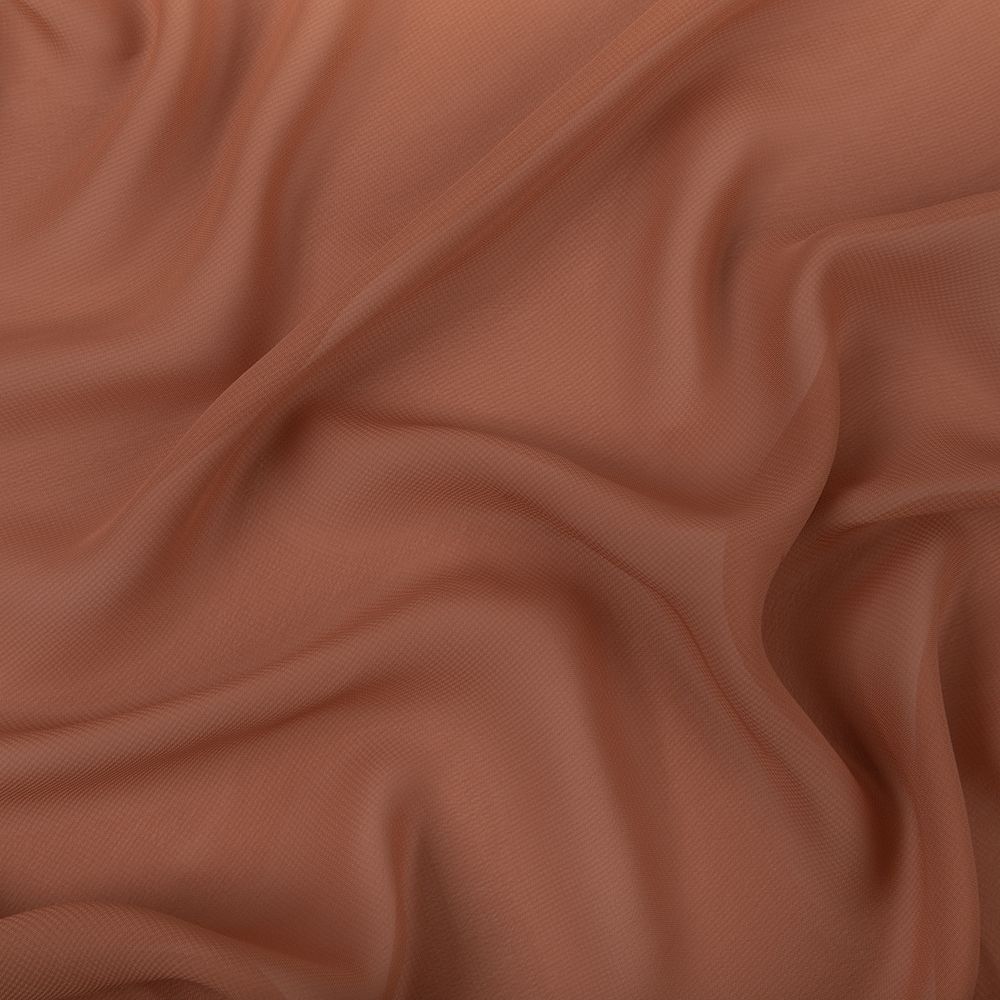 Ткань блузочная Poly Chiffon 84 г/м², 150х147 см, 24 медный, Gamma PC-02