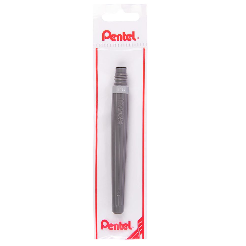 Картридж сменный для кисти Pentel Colour Brush XGFP, FRP-137X серый