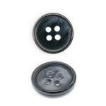 Пуговицы 4 прокола 24L=15 мм, (col.A (черный)) CB, 72 шт