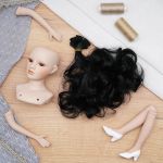 Трессы Элит локоны №38 001, длина 38см, ширина 100 см, 1шт, 26477