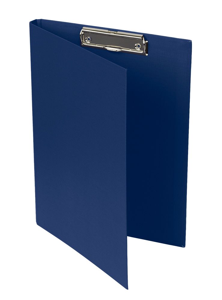 Папка-планшет PVC с крышкой мет. прижим A4, 25 шт, синий EC18822, Expert Complete