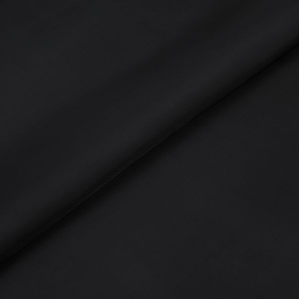 Ткань подкладочная (таффета) 180Т, 57 г/м², 200х152 см, _ черный, Gamma 180Т