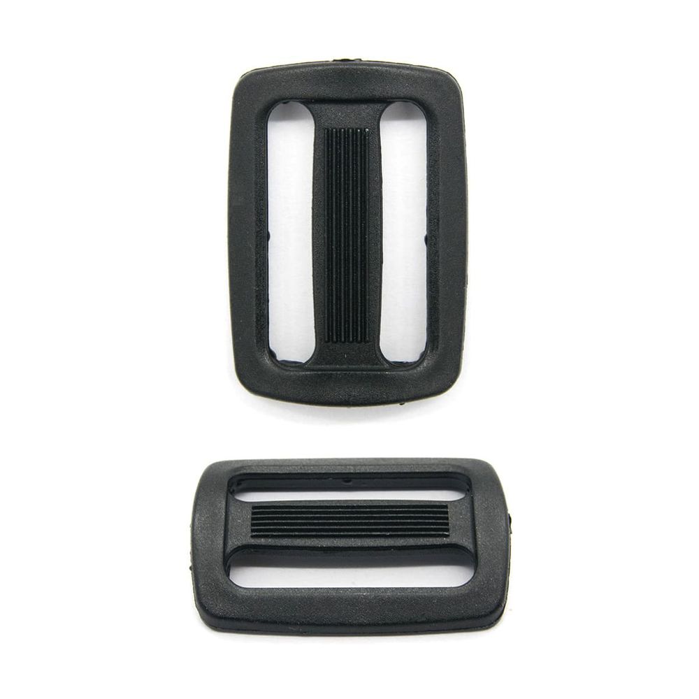 Пряжка, ПА, черный, 25 мм, 100 шт