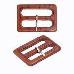 Пряжка с язычком 40 мм, 102 св.коричневый, 10 шт /TOS/