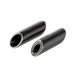 Наконечник для шнура металл 22х7 мм, 20 шт, №06 под черный никель, Gamma GB 1654