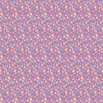 Ткань для пэчворка Peppy Нежная история, рулон 112 см / 5 метров, НИ-18 фиолетовый, Peppy