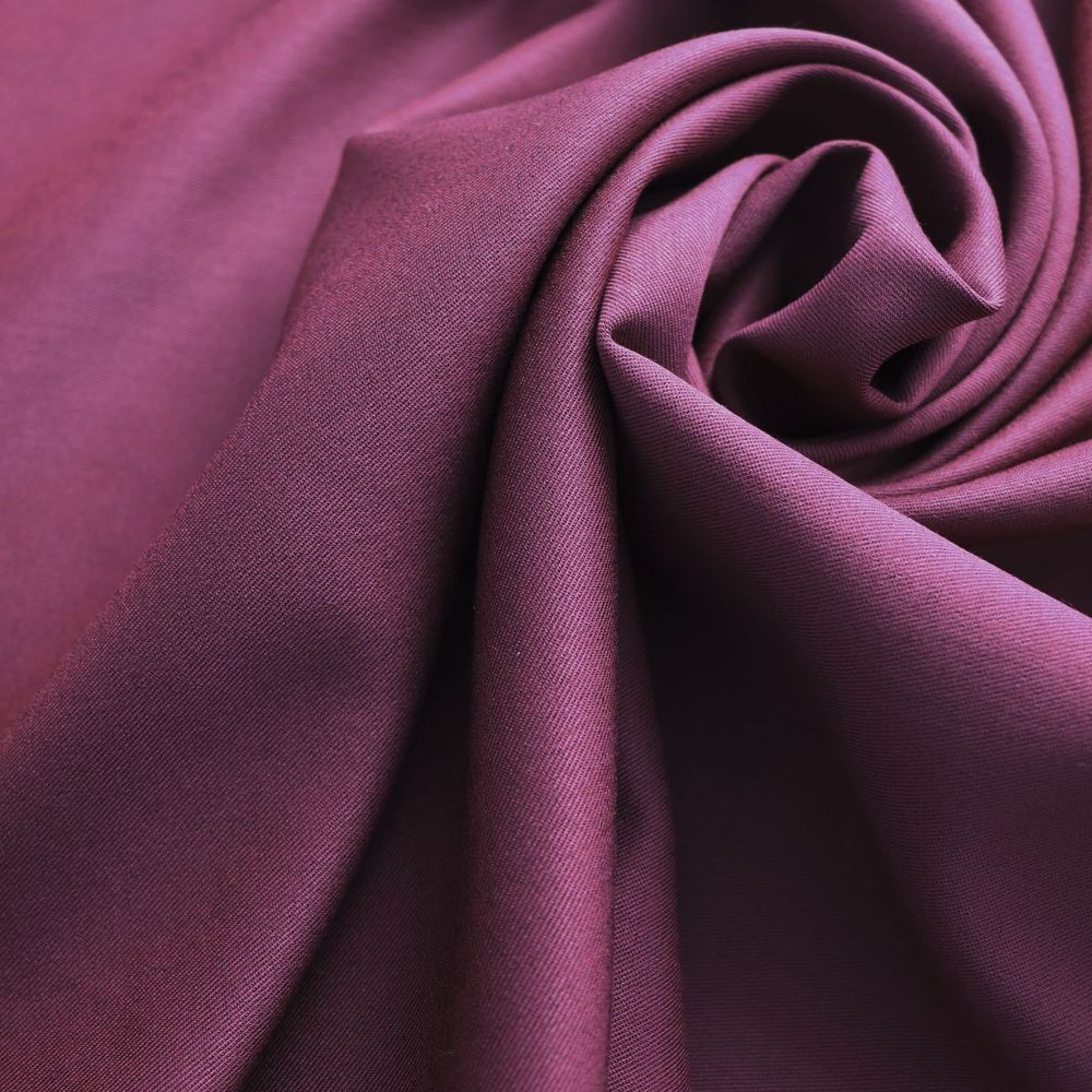 Сатин стрейч 180 г/м², 147 см, Р.15160.09, цв.09 бордовый, 25м, 1021639 /TOS/