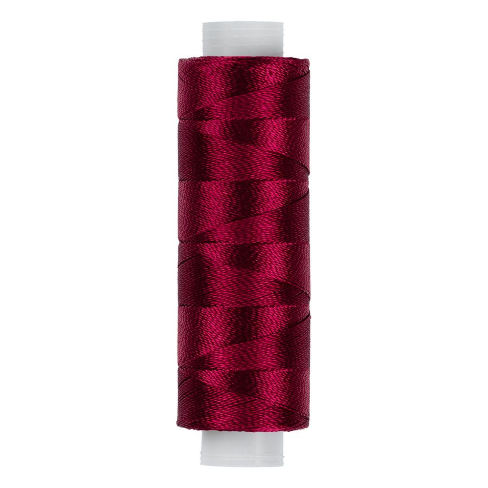 Нитки вышивальные Gamma V150/2, 10х200 ярдов, 3088 красно-бордовый