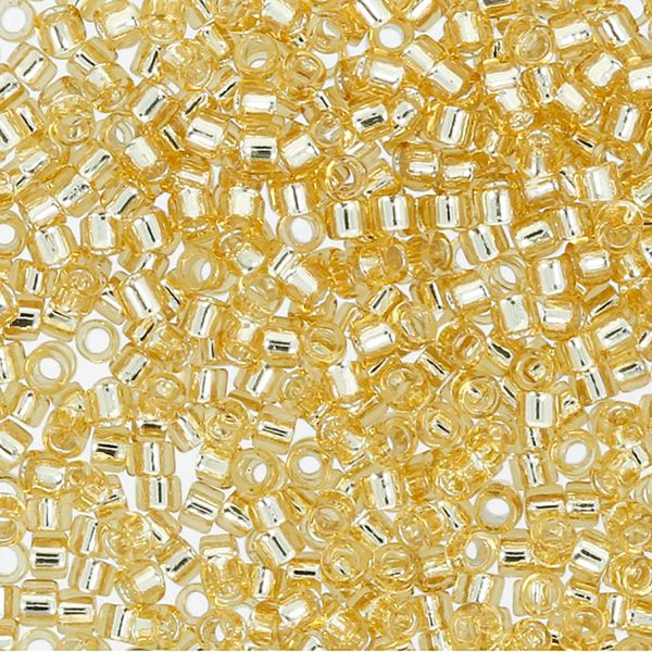 Бисер Toho 11/0 Treasure 2 (1.6 мм), 25 г (5х5 г), 0022 св.золотистый