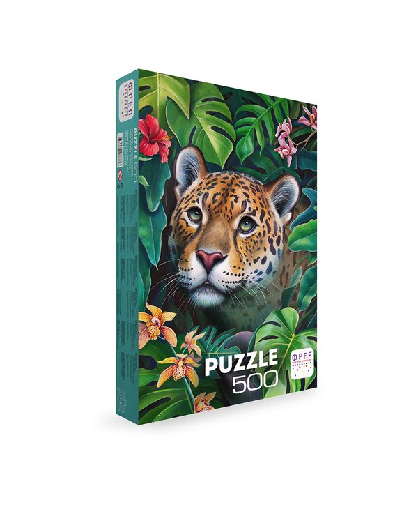 Пазл 500 элементов, Взгляд из джунглей, PZL-500/30, Фрея