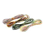 Шнур вощеный ⌀1.0 мм / 20х1 метр, Астра, разноцветный