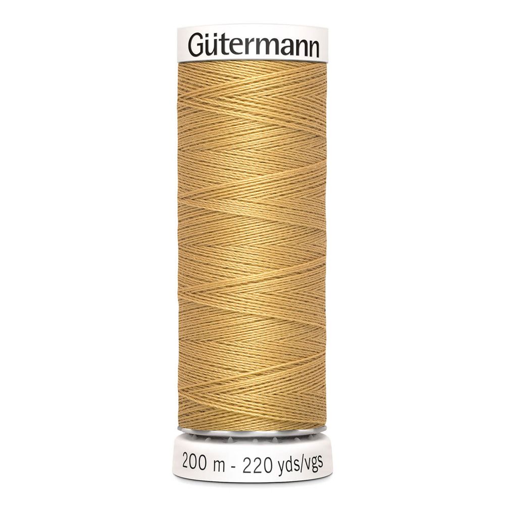 Нитки универсальные Gutermann Sew-all, 200м, 893 бежево-желтый, 1 катушка