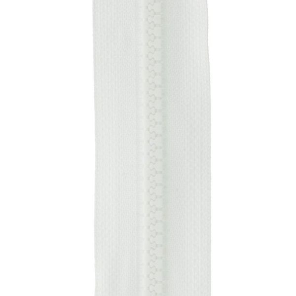 Молния рулонная трактор Т5 (5 мм) / 100 метров, 101 белый, Gamma