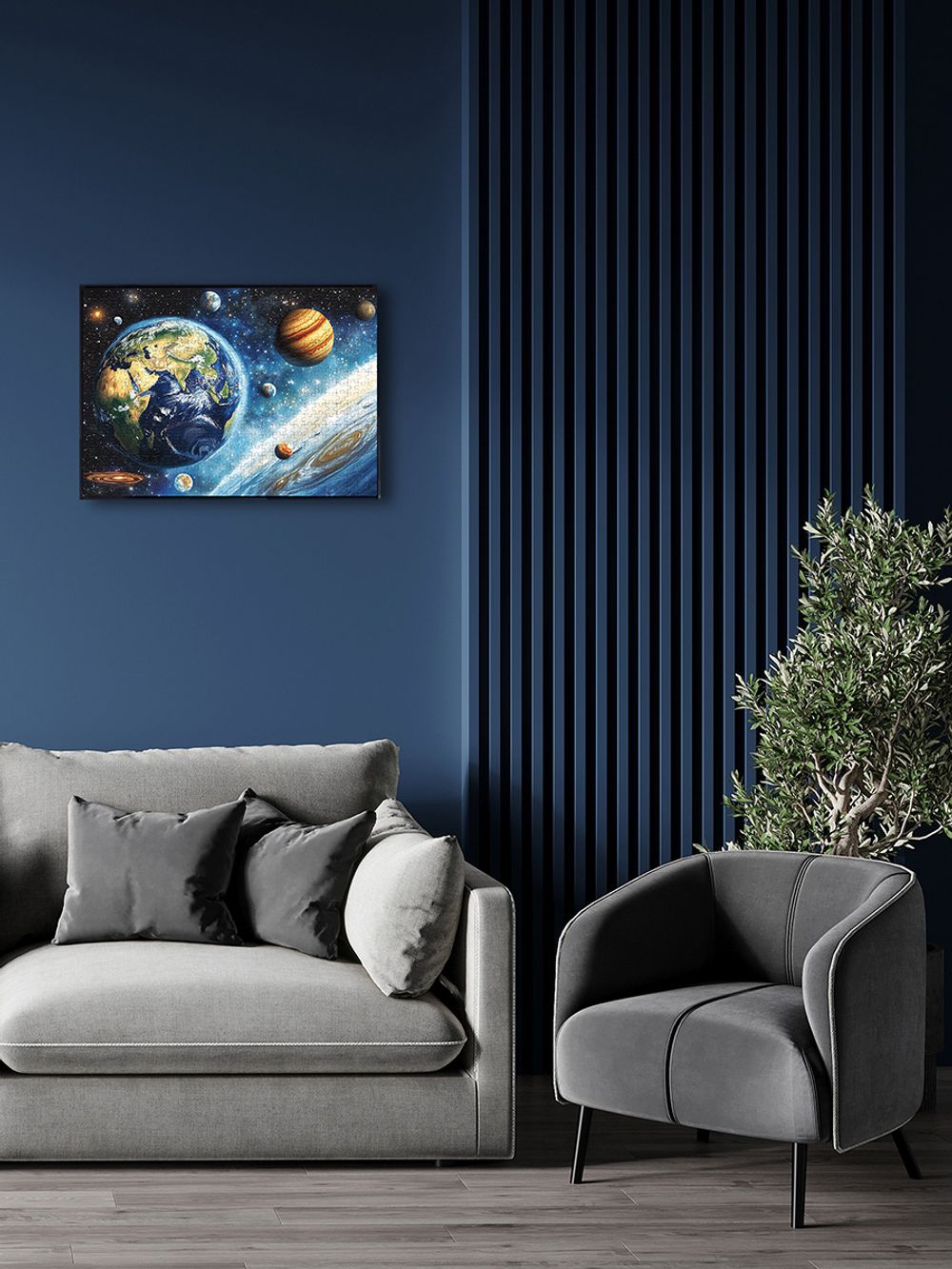 Пазл. Премиальная коллекция 1000 элементов, TOP-PZL-1000/06 Парад планет, Фрея