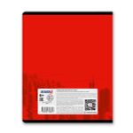 Тетрадь ученическая общая, глянцевый сплошной лак A5+ 96 л. на скобе 65 г/м², белизна 100 %, 5 шт, клетка, 01112 Ритм, Светоч Т69