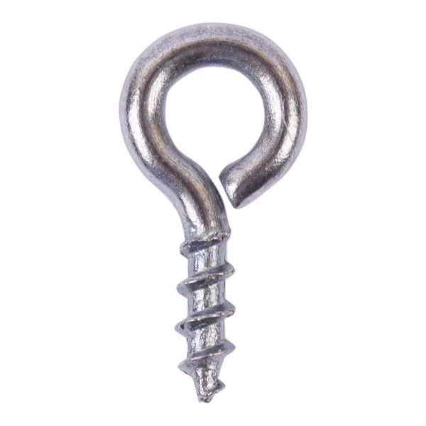 Штифт для бижутерии с резьбой 8 мм, 50 шт, №02 никель, Zlatka DC-103