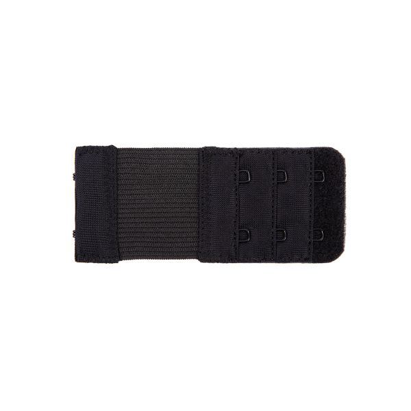 Удлинитель застежки для бюстгальтера 38.0 мм, 5 шт, полиэстер, 02 черный, Blitz ZBT-38