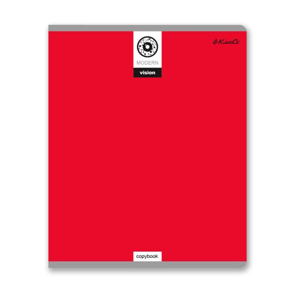 Тетрадь ученическая общая, пантон, A5+ 48 л. на скобе 65 г/м², белизна 100%, 10 шт, клетка в термоусадочной пленке, 000753 Моноколор, Светоч 48ТЕТк-005