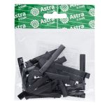 Основа для заколки крокодил 4.5 см, 20 шт, Astra&Craft, черный, 2AR23204