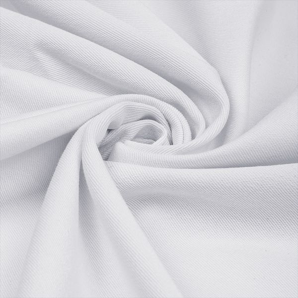 Джинс 240 г/м², 150 см / 1.5 метров, арт.T.0111.01 цв.белый