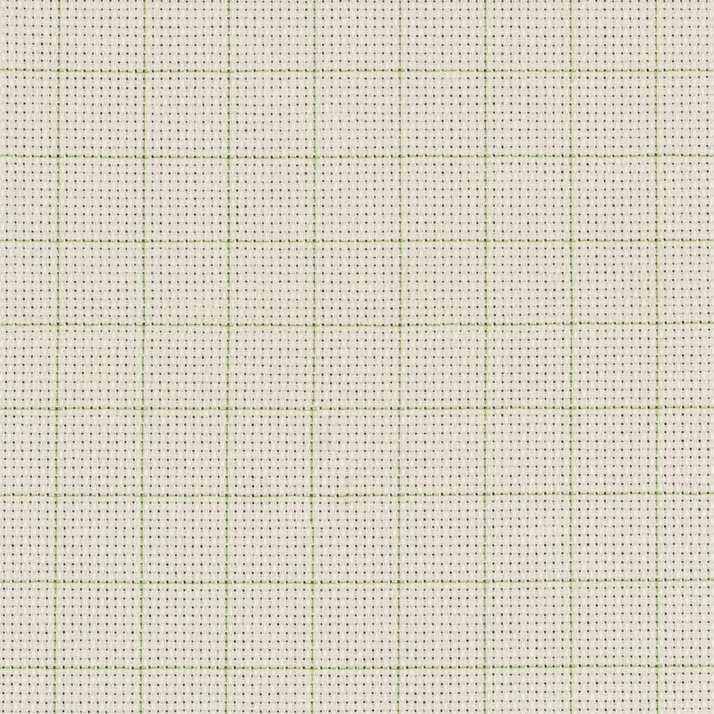 Канва Aida 14 ct, 150х100 см, 92% хлопок, 8% терилен, кремовый в клетку, Gamma K04R